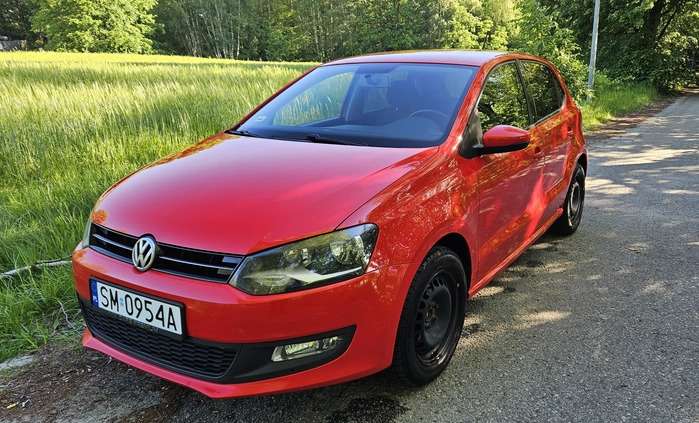 Volkswagen Polo cena 22500 przebieg: 222500, rok produkcji 2013 z Mysłowice małe 46